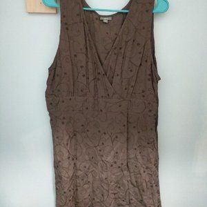J Jill Brown Top